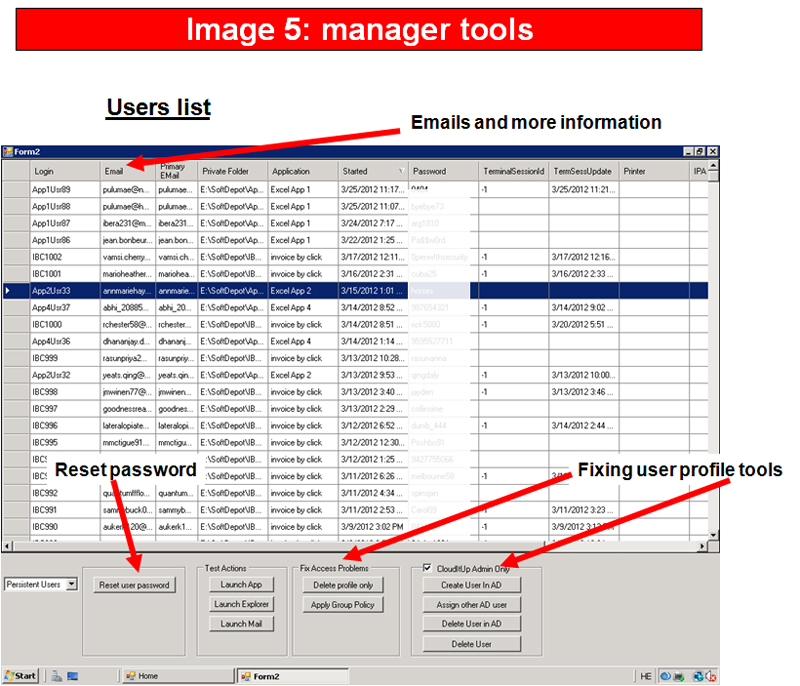 clouditup - manager tools